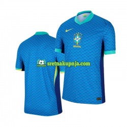 Muškarci Gostujući Away Dresova Brazil Copa America 2024 Plava Kratkih Rukava