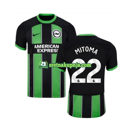 Muškarci Gostujući Away Dresova Brighton Hove Albion Mitoma 22 2023-2024 Kratkih Rukava