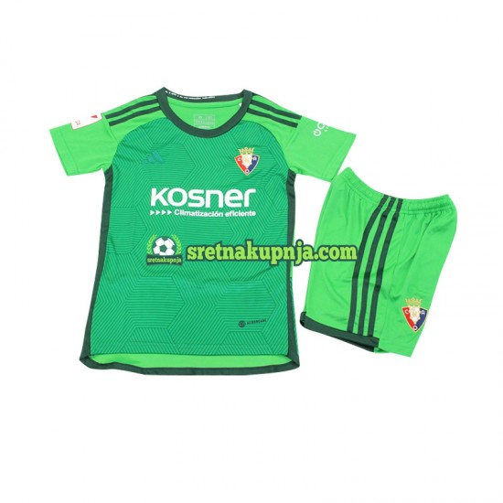 Dječja Treći Dresova CA Osasuna 2023-2024 zelena Kratkih Rukava