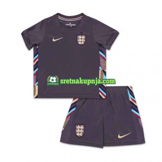 Dječja Gostujući Away Dresova Engleska Euro 2024 Kratkih Rukava
