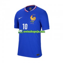 Muškarci Domaći Home Dresova Francuska Kylian Mbappe 10 Euro 2024 Plava Kratkih Rukava