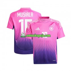 Muškarci Gostujući Away Dresova Njemačka Jamal Musiala 10 Euro 2024 Kratkih Rukava