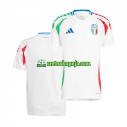 Muškarci Gostujući Away Dresova Italija Euro 2024 Bijela Kratkih Rukava