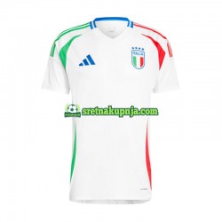 Muškarci Gostujući Away Dresova Italija Euro 2024 Bijela Kratkih Rukava