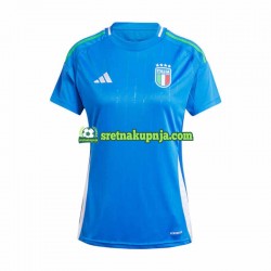 Žene Domaći Home Dresova Italija Euro 2024 Bijela Kratkih Rukava