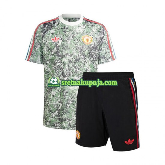Dječja Domaći Home Dresova Manchester United Stone Roses 2023-2024 Kratkih Rukava