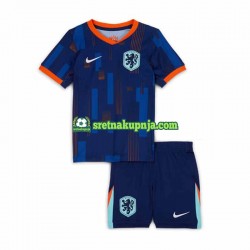 Dječja Gostujući Away Dresova Nizozemska Euro 2024 Kratkih Rukava