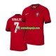 Muškarci Domaći Home Dresova Portugal Cristiano Ronaldo 7 Euro 2024 Crvena Kratkih Rukava