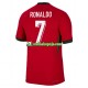 Muškarci Domaći Home Dresova Portugal Cristiano Ronaldo 7 Euro 2024 Crvena Kratkih Rukava