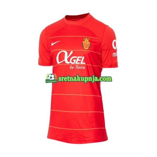 Muškarci Domaći Home Dresova RCD Mallorca 2023-2024 Crvena Kratkih Rukava