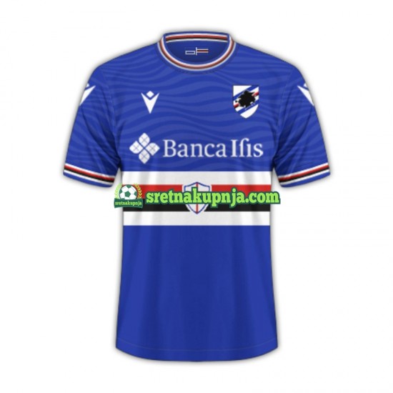 Muškarci Domaći Home Dresova Sampdoria 2023-2024 Kratkih Rukava