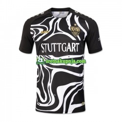 Muškarci Domaći Home Dresova VfB Stuttgart Special 2023-2024 Crno Kratkih Rukava