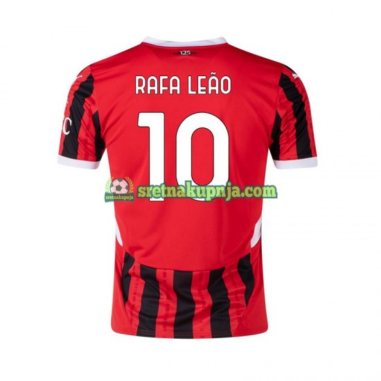 Muškarci Domaći Home Dresova AC Milan RAFA LEAO 10 2024-2025 Kratkih Rukava