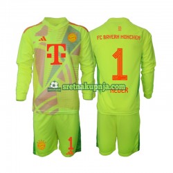 Dječja Domaći Home Golmanski Dresova FC Bayern München Manuel Neuer 1 2024-2025 Dugim Rukavima Dječja Domaći Home Golmanski Dresova FC Bayern München Manuel Neuer 1 2024-2025 Dugim Rukavima