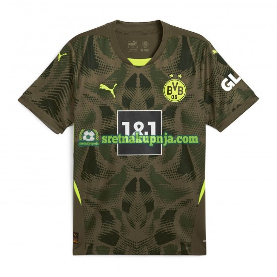 Muškarci Domaći Home Golmanski Dresova Borussia Dortmund 2024-2025 Kratkih Rukava