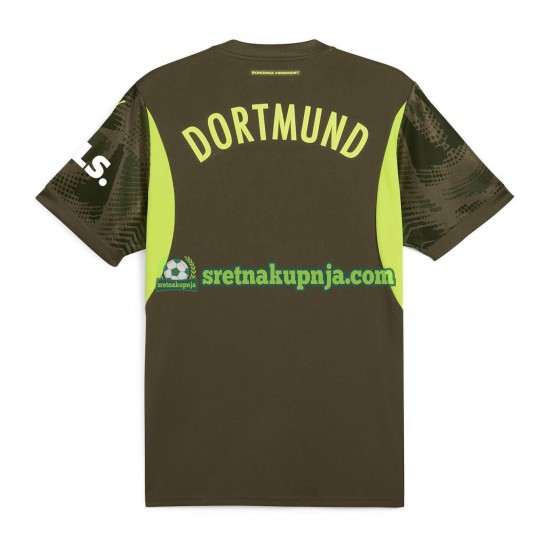 Muškarci Domaći Home Golmanski Dresova Borussia Dortmund 2024-2025 Kratkih Rukava