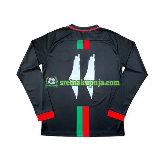 Muškarci Domaći Home Dresova Club Deportivo Palestino Center Stripre 2024-2025 Dugim Rukavima