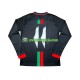 Muškarci Domaći Home Dresova Club Deportivo Palestino Center Stripre 2024-2025 Dugim Rukavima