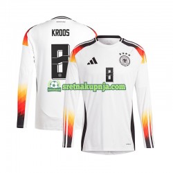 Muškarci Domaći Home Dresova Njemačka Toni Kroos 8 Euro 2024 Dugim Rukavima