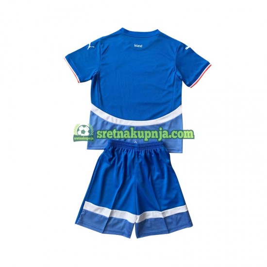 Dječja Domaći Home Dresova Island 2024 Kratkih Rukava
