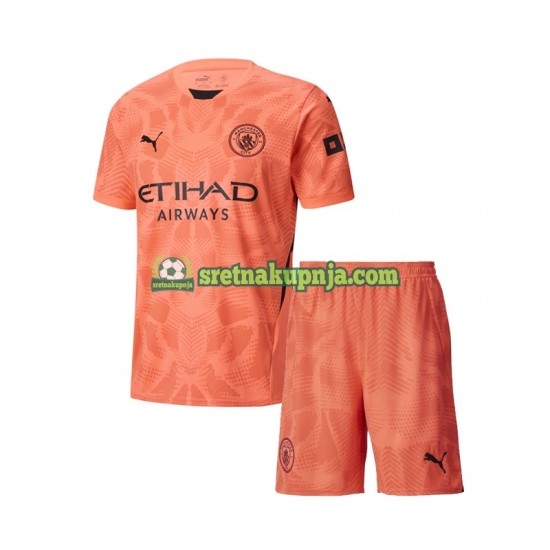 Dječja Gostujući Away Golmanski Dresova Manchester City 2024-2025 Kratkih Rukava