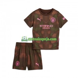 Dječja Domaći Home Golmanski Dresova Manchester City 2024-2025 Kratkih Rukava