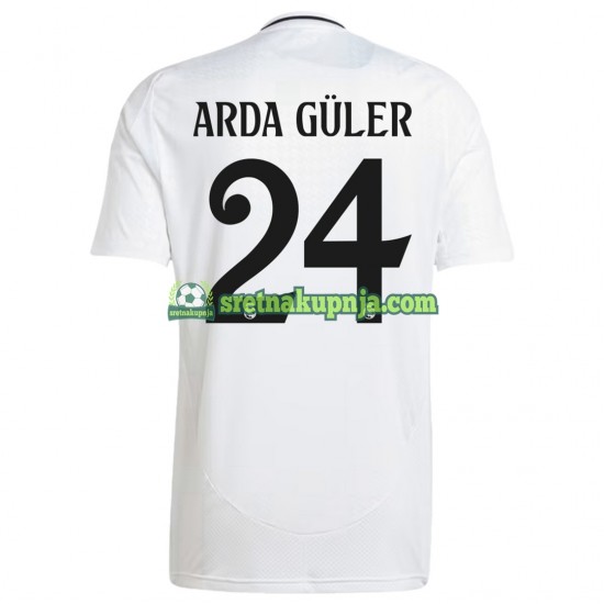 Muškarci Domaći Home Dresova Real Madrid ARDA GULER 24 2024-2025 Kratkih Rukava