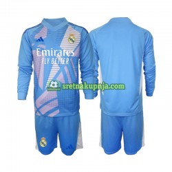 Dječja Domaći Home Golmanski Dresova Real Madrid 2024-2025 Dugim Rukavima