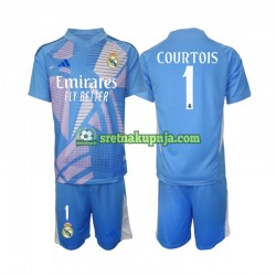 Dječja Domaći Home Golmanski Dresova Real Madrid Thibaut Courtois 1 2024-2025 Kratkih Rukava