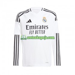 Muškarci Domaći Home Dresova Real Madrid 2024-2025 Bijela Dugim Rukavima