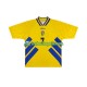 Muškarci Domaći Home Dresova Švedska Henrik Larsson 7 Retro 1994 Kratkih Rukava