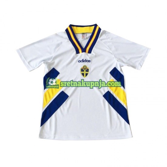 Muškarci Gostujući Away Dresova Švedska Retro 1994 Kratkih Rukava