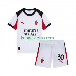 Dječja Gostujući Away Dresova AC Milan Ardon Jashari 30 2025-2026 Kratkih Rukava