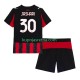 Dječja Domaći Home Dresova AC Milan Ardon Jashari 30 2025-2026 Kratkih Rukava