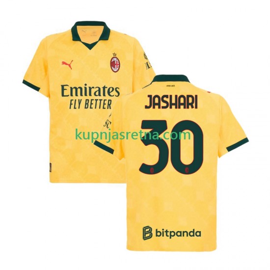 Muškarci Treći Dresova AC Milan Ardon Jashari 30 2025-2026 Kratkih Rukava