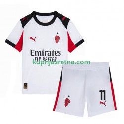 Dječja Gostujući Away Dresova AC Milan Christian Pulisic 11 2025-2026 Kratkih Rukava
