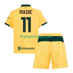 Dječja Treći Dresova AC Milan Christian Pulisic 11 2025-2026 Kratkih Rukava