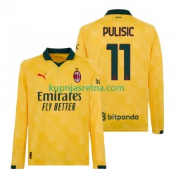 Muškarci Treći Dresova AC Milan Christian Pulisic 11 2025-2026 Dugim Rukavima