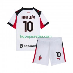 Dječja Gostujući Away Dresova AC Milan Rafael Leao 10 2025-2026 Kratkih Rukava