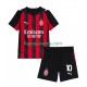 Dječja Domaći Home Dresova AC Milan Rafael Leao 10 2025-2026 Kratkih Rukava