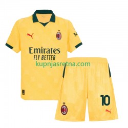 Dječja Treći Dresova AC Milan Rafael Leao 10 2025-2026 Kratkih Rukava
