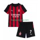 Dječja Domaći Home Dresova AC Milan Santiago Gimenez 7 2025-2026 Kratkih Rukava