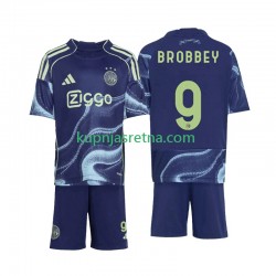 Dječja Gostujući Away Dresova AFC Ajax Brian Brobbey 9 2025-2026 Kratkih Rukava