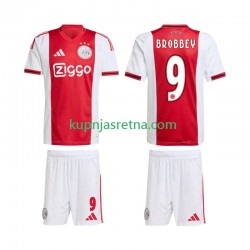 Dječja Domaći Home Dresova AFC Ajax Brian Brobbey 9 2025-2026 Kratkih Rukava