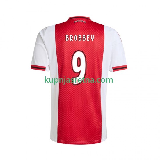 Muškarci Domaći Home Dresova AFC Ajax Brian Brobbey 9 2025-2026 Kratkih Rukava