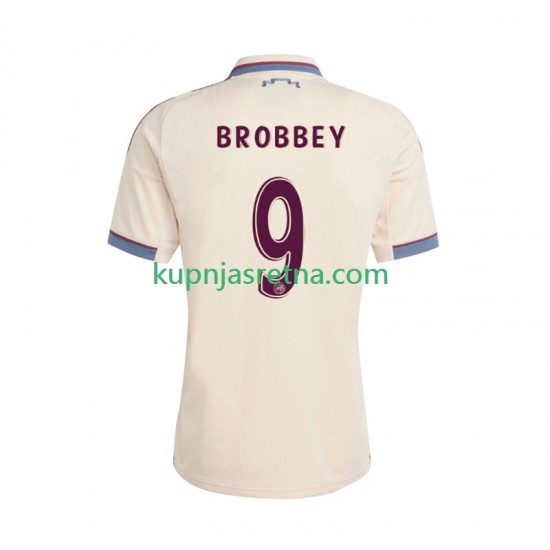 Muškarci Treći Dresova AFC Ajax Brian Brobbey 9 2025-2026 Kratkih Rukava