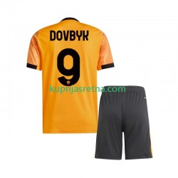 Dječja Gostujući Away Dresova Roma Artem Dovbyk 9 2025-2026 Kratkih Rukava Dječja Gostujući Away Dresova Roma Artem Dovbyk 9 2025-2026 Kratkih Rukava