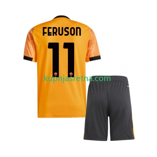 Dječja Gostujući Away Dresova Roma Evan Ferguson 11 2025-2026 Kratkih Rukava