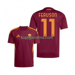 Muškarci Domaći Home Dresova Roma Evan Ferguson 11 2025-2026 Kratkih Rukava Muškarci Domaći Home Dresova Roma Evan Ferguson 11 2025-2026 Kratkih Rukava