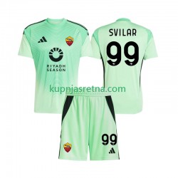Dječja Gostujući Away Četvrti Golmanski Dresova Roma Mile Svilar 99 2025-2026 Kratkih Rukava Dječja Gostujući Away Četvrti Golmanski Dresova Roma Mile Svilar 99 2025-2026 Kratkih Rukava